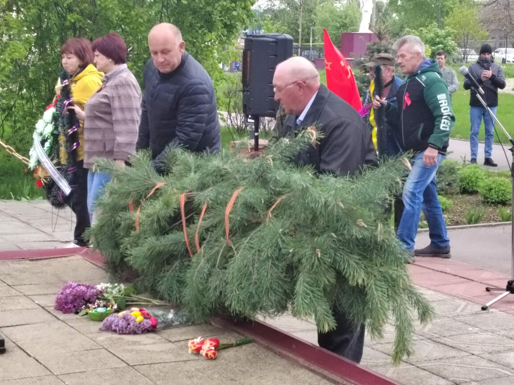 Митинг - возложение. с. Митрофановка. 2023г.