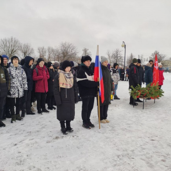 Митинг, посвященный 80-ой годовщине освобождения от немецко - фашистских войск с. Митрофановка.